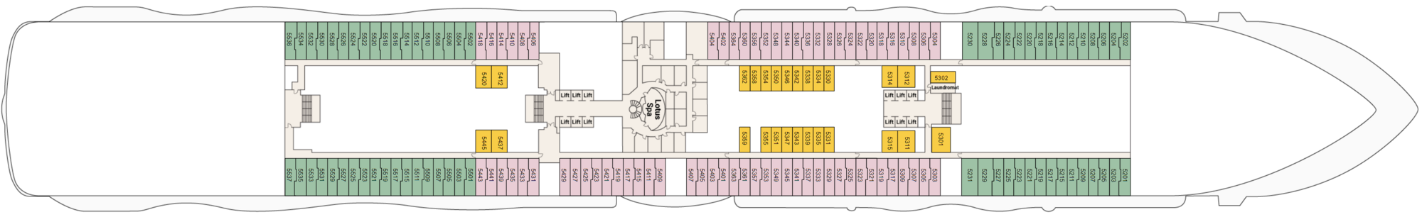 Deck 5 plan
